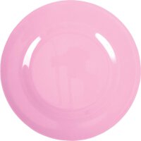 Rice Melamine Dessert Plate - Dark Pink 20 cm