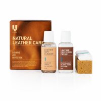 Midi Natural Leather Care SET Schutz- und Reinigungscreme für Natur Anilin und Semi-Anilin