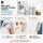 Maxi Light Colored Leather Care Kit Reinigungs- und Schutzcreme für Farbübertragungen auf Leder