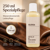 Ölleder Pflege 250ml Gelb Creme Ledercreme für Pull Up Leder