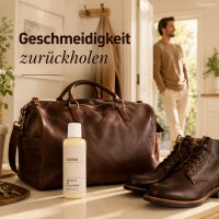 Ölleder Pflege 250ml Gelb Creme Ledercreme für Pull Up Leder