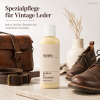 Ölleder Pflege 250ml Gelb Creme Ledercreme für Pull Up Leder