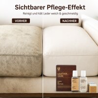 Midi Leather Care Reinigungs- und Schutzcreme für Ledermöbel