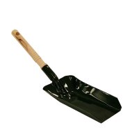 Kohleschaufel Ofen 38cm Schwarz glänzend Metall...