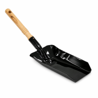 Kohleschaufel Ofen 38cm Schwarz glänzend Metall...