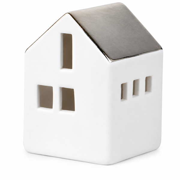 Mini LED Lichthaus - 4,5 x 4,5 x 5 cm