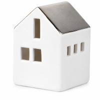 Mini LED Lichthaus - 4,5 x 4,5 x 5 cm