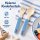 Kinderlöffel und Gabel Set 14cm Creme Elfenbein Melamin Anker
