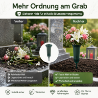 Grabvase Grün - 37 cm