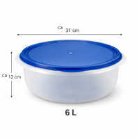 Hefeteigschüssel 6 Liter