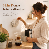 Filtertütenbehälter Draht verchromt