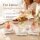 Glasuntersetzer "Lieblingsdrink" 4er-SET im Palettenstyle 10 x 10 cm