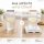 Glasuntersetzer "Lieblingsdrink" 4er-SET im Palettenstyle 10 x 10 cm