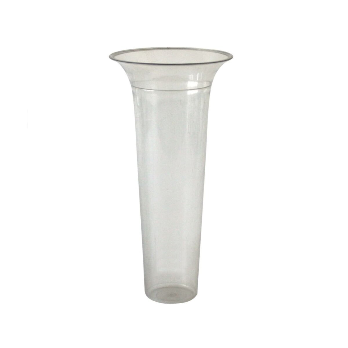 Inserti Per Vaso Bodenvaseneinsatz H 32 – Forma A Cono – Diametro Superiore 22,5 Cm – Altezza 32,5 Cm – Colore Topazio/Trasparente