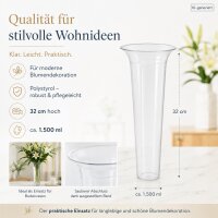 Bodenvaseneinsatz Kunststoff - 32 cm