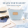 FERNWEH Kosmetiktasche Ready for Takeoff 18 x 12 cm – hellblau