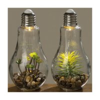 LED Tischlampen Pflanze 2er-SET