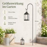 Boltze Gartenstab , H 85 cm, Eisen, Braun