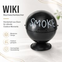 Sturmaschenbecher Smoke Rund
