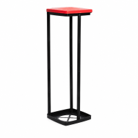 Müllsackständer 120L Höhenverstellbar mit Deckel und Klemmring