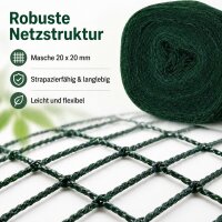Teichabdecknetz 6 x 10m, Masche 20x20mm