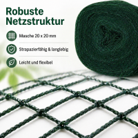 Teichabdecknetz 6 x 10m, Masche 20x20mm