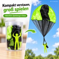 Fallschirmspielzeug 51cm Bunt Kunststoff Kinder Fallschirmspringer