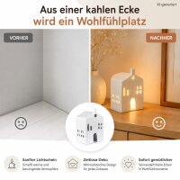 Zuhause Lichthaus runde Tür