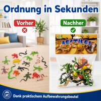 Reptilien Figuren Set 15-teilig für fantasievollen Spielspaß