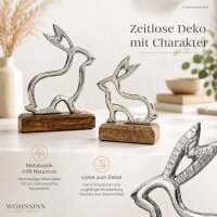 Ostern Dekofigur Hasen 2er-SET