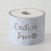 Banderole für Toilettenpapier Fürs Popöchen, für Klugscheisser, Endlosserviette