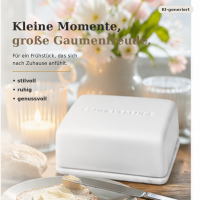 Dining Butterdose Gaumenfreude Marmor