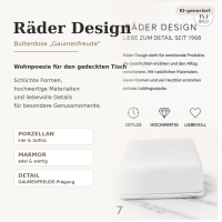 Dining Butterdose Gaumenfreude Marmor