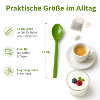 Rice Melamin Teelöffel 6er Pack in Classic Farben