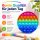 Fidget Pop Toy Rainbow Rund