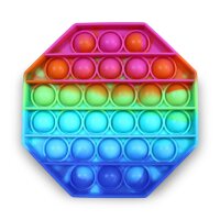 Fidget Toy Rainbow Octogon