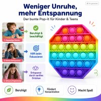 Fidget Toy Rainbow Octogon