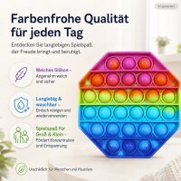 Fidget Toy Rainbow Octogon