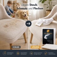 Polster Reinigungstuch Creme Natur Stofftuch Textilien schonend reinigen
