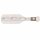 Maritime Wandgarderobe Paddel aus Holz mit 4 Haken – ca. 40 x 8,5 cm