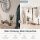 Maritime Wandgarderobe Paddel aus Holz mit 4 Haken – ca. 40 x 8,5 cm