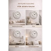 Boltze Home Wanduhr Yella - Analog