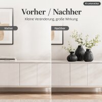 3er Vasen Set 11cm schwarz Anthrazit-Schwarz Keramik für Sideboard