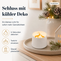 Living Schattenspiel Reh Gold