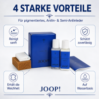 JOOP Leather Care Kit 100ml für Ledermöbel