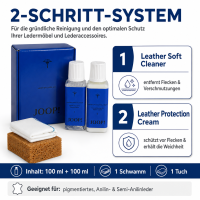 JOOP Leather Care Kit 100ml für Ledermöbel
