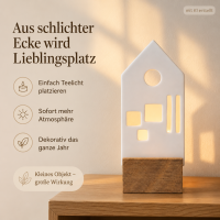 Living Lichtobjekt - Haus