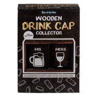 Wooden Drink Cap Collector