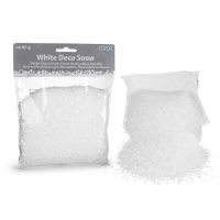 Weißer Deko-Schnee ca. 85 g – Kunstschnee für Winterdeko & Basteln