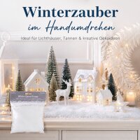 Weißer Deko-Schnee ca. 85 g – Kunstschnee für Winterdeko & Basteln
